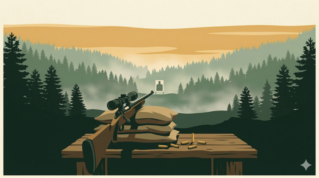 Büchse einschießen